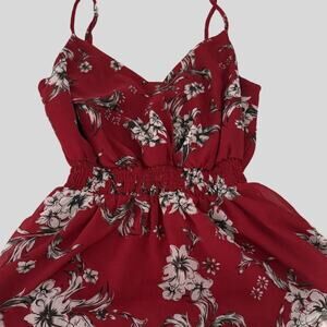 Tart Floral A-Line Flowy Tank Top - Size Medium - Summer Boho Chic